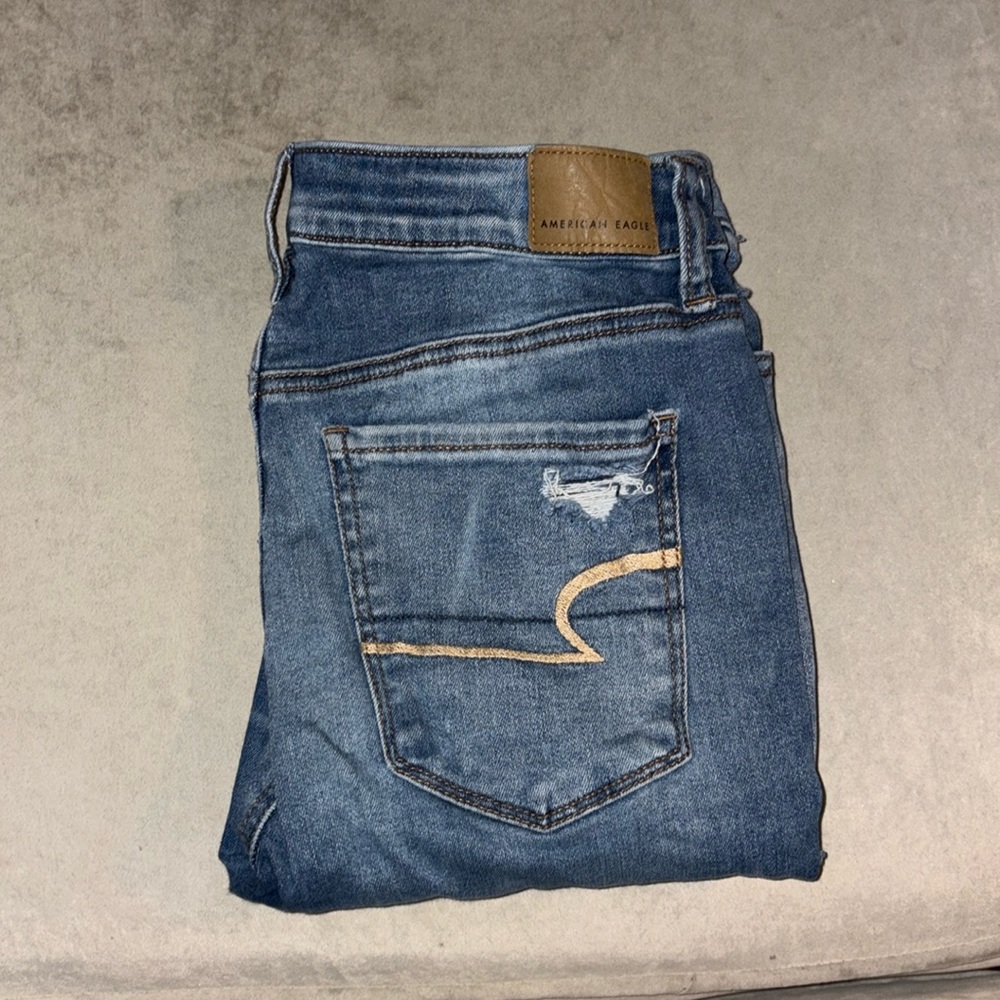 American Eagle next level stretch skinny jeans